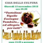 Tombola di San Martino 2015