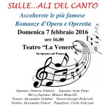 SULLE ALI DEL CANTO 2016