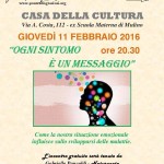 Volantino  naturopatia-ogni sintomo è un messaggio
