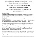 E Riusciamo a vivere con coerenza VOLANTINO