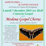 Concerto gospel 7 dicembre 2015